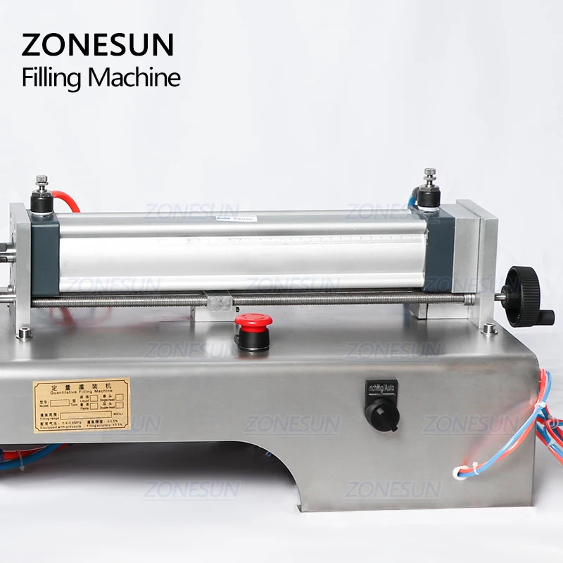 ZONESUN Horizontal Fully Pneumatic Liquid Piston Filling Machine ZS-YT1  Glycerin Drink Milk Bottle Filler Cosmetics Production - AliExpress