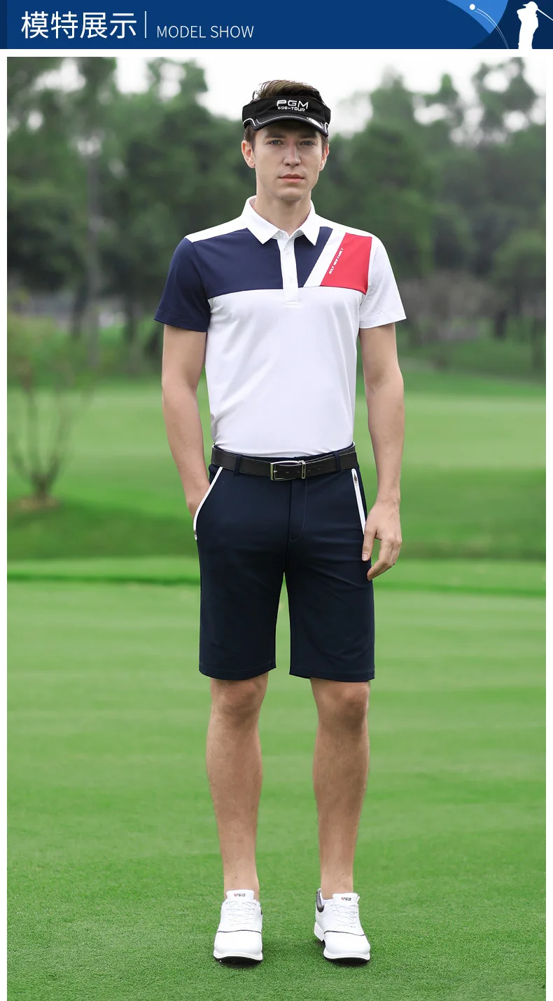 PGM Men's Golf Shorts Men's Sports Ball Pants Summer Breathable High  Elastic Fit Comfortable Quick Dry Golf Air Pants Golf Wear