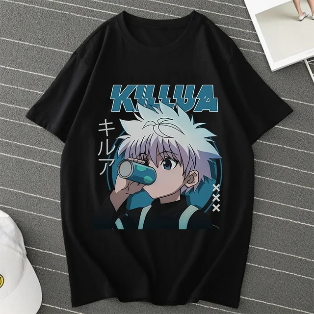 Camiseta Feminina Anime Hunter x Hunter Killua Gon Unissex