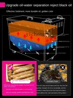 ZF Oil-Water Separation Deep Frying Pan Commercial Vertical Large Capacity Stall Gas Fried Chicken Electric Fryer 2