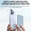 5000/10000mAh For Ultra Thin Alloy Powerbank Magnetic Wireless Fast Charger Power Bank For IPhone 15 14 13 12 Backup Battery 4