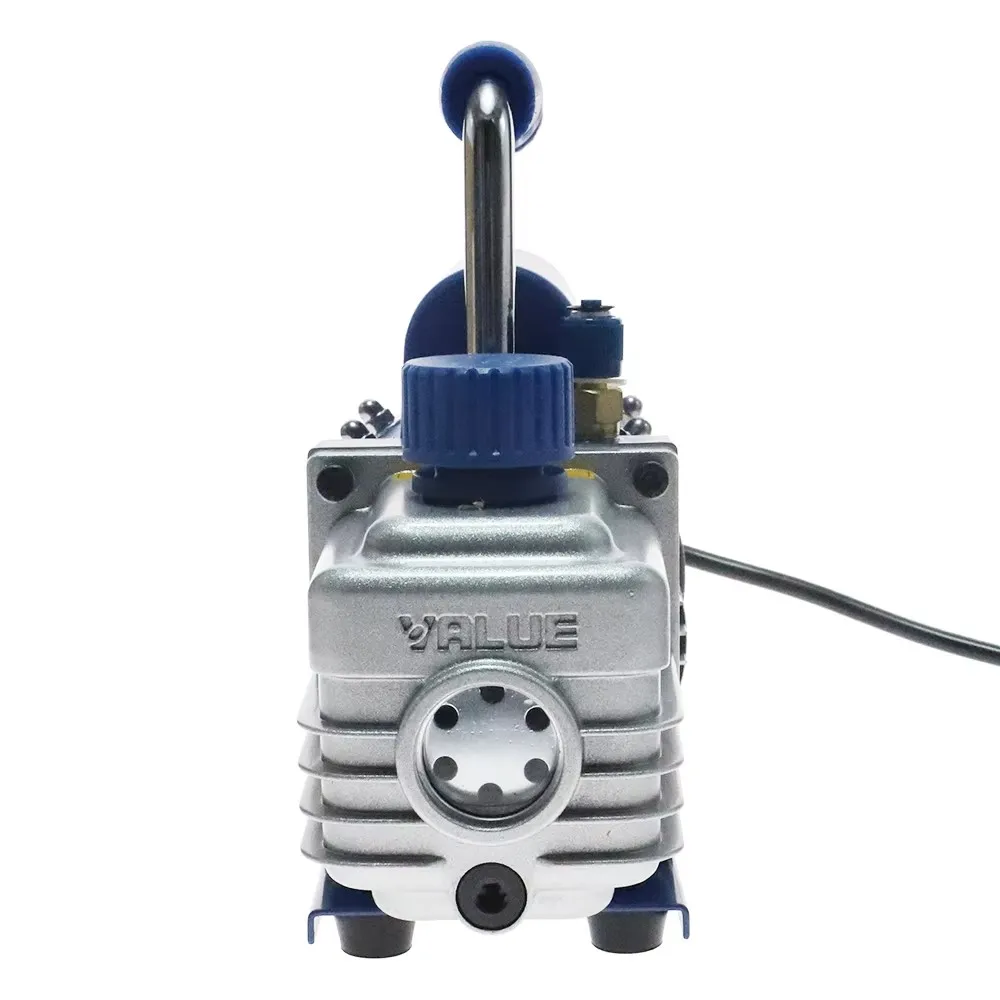 VALUE Refrigerant Vacuum Pump 220V for 1P Air Conditioning R410A R407C R134a R12 R22