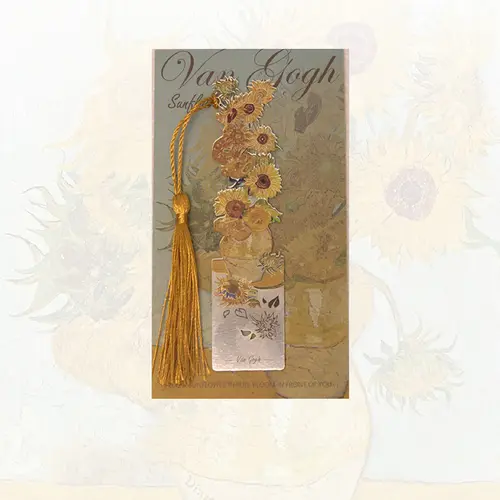 Aesthetic Book Page Clip Floral Painting Metal Bookmark Hollow Metal Book Accessories Student Reading Mark Stationery Gifts - Image 8