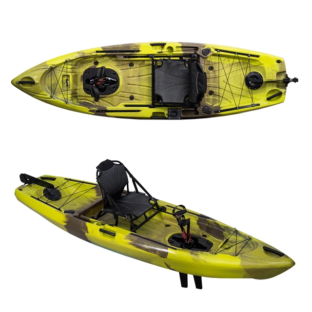 2023 New Design Small Non Inflatable Fishing Kayak with Pedal