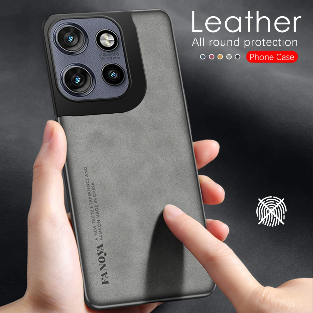 Phone Case Leather Protector Case For Motorola Edge 50 Neo Edge50Neo 5G Soft Back Cover Shell phone case leather phone case phone protector cover phone waterproof case