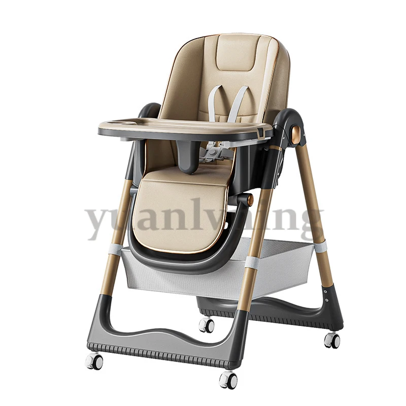 Children's Multifunctional Dining Chair Foldable Baby Eating Seat Highchair