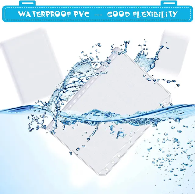 Waterproof PVC Binder Pockets