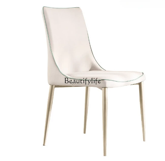 

Light Luxury Nordic Modern Dining Tables and Chairs Armchair