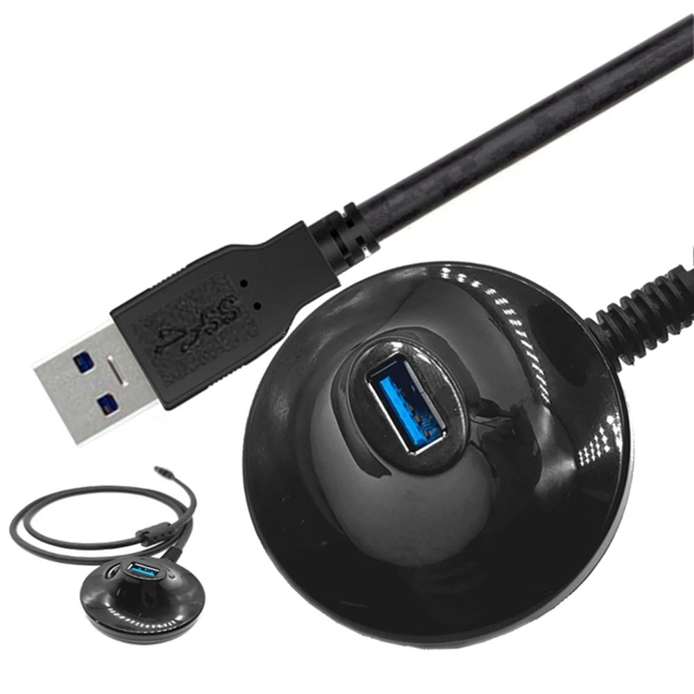

1M 1.5 M USB Male to Female Wireless WIFI Adapter Extension Cradle Stand Docking Cable USB 2.0 USB 3.0
