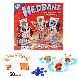 Family Fun Picture Guessing Board Game - Interactive and Hilarious Party Toy (What am I)