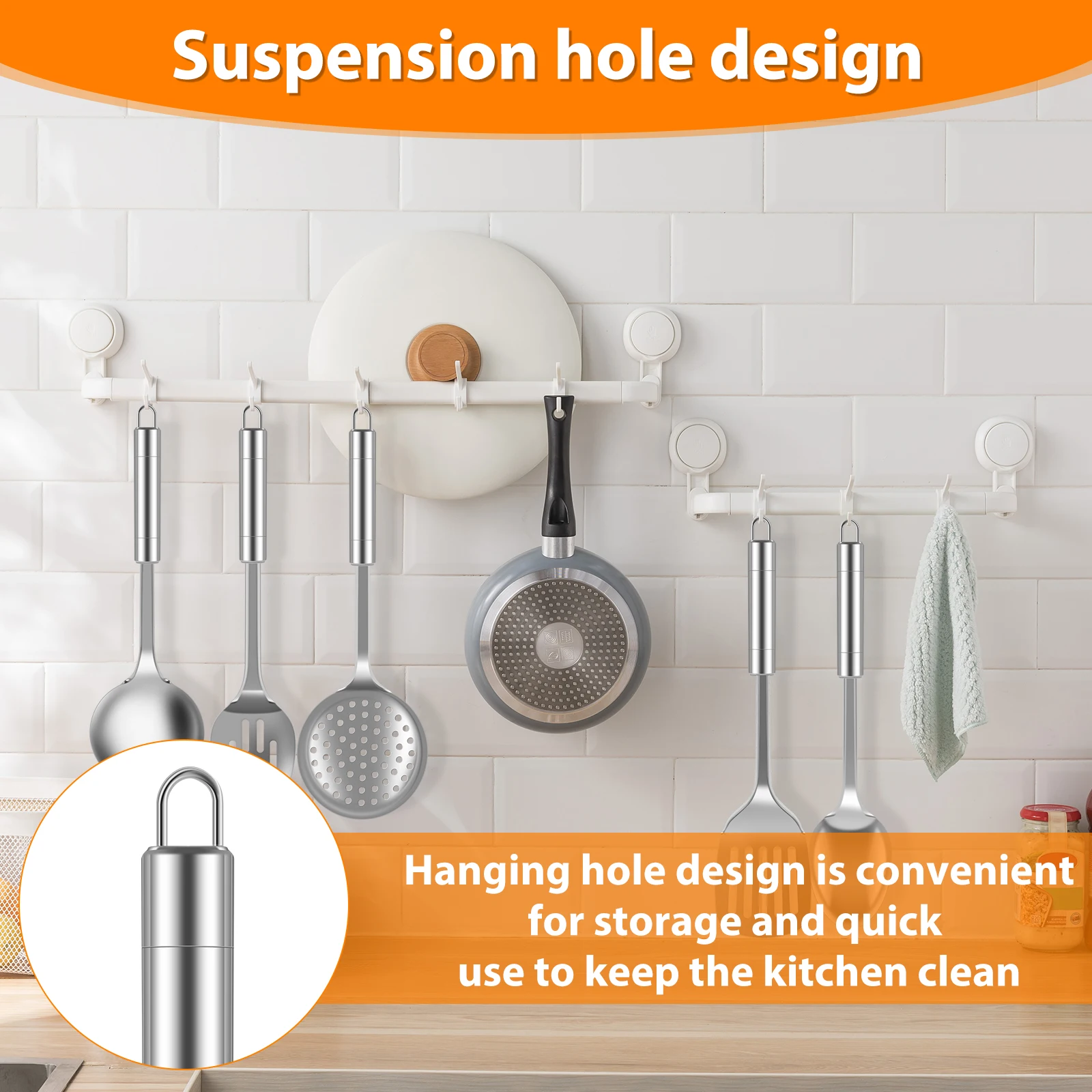 Kitchen Utensils Set 38 Pieces, Stainless Steel Cooking Utensils Set,  Kitchen Gadgets Cookware, Kitchen Tool Set with Utensil Holder Rack and  Hooks for Hanging Dishwasher Safe, DURABLE AND STYLISH DESIGN:, making it