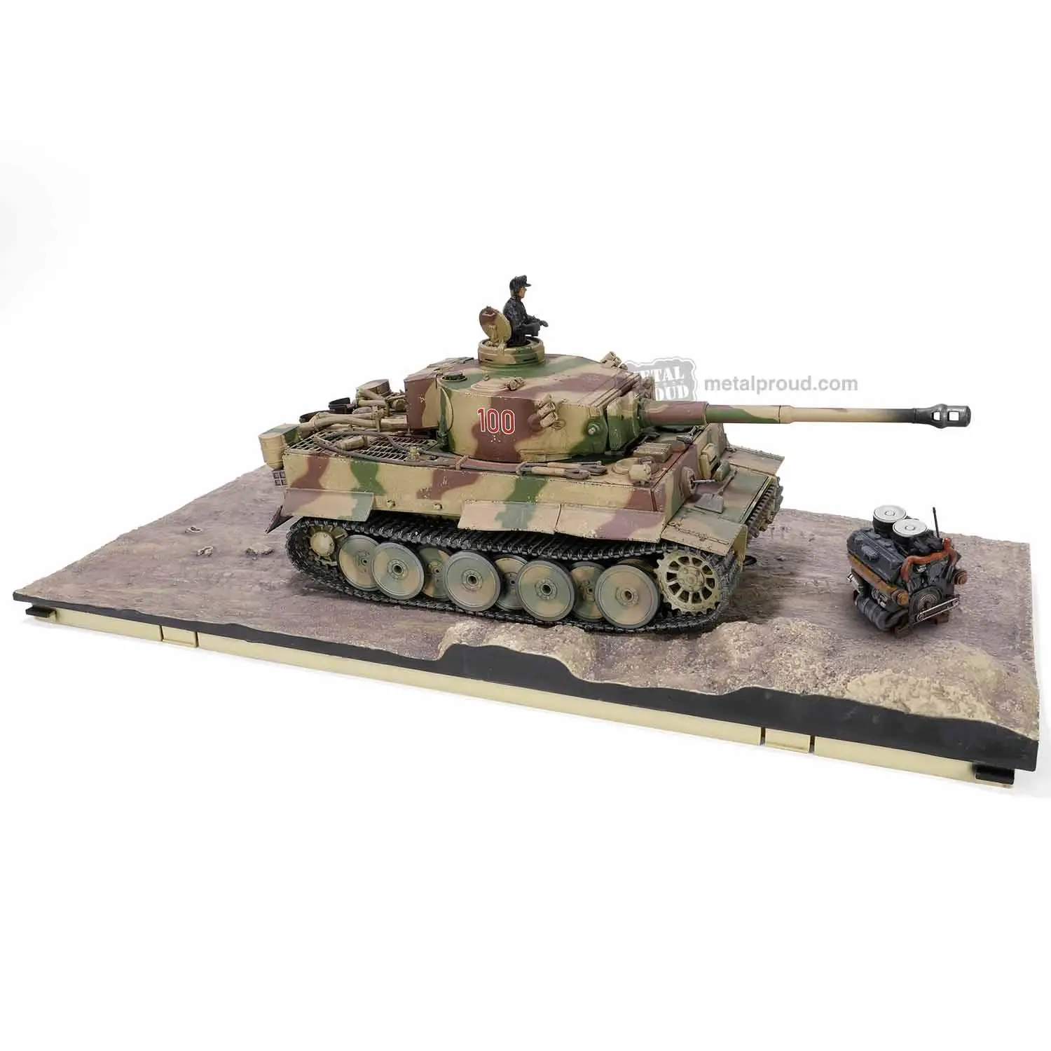 

Forces of Valor 1:32 912043C German Sd.Kfz.181 PzKpfw VI Tiger Ausf. E heavy tank Tiger I (Early production model)