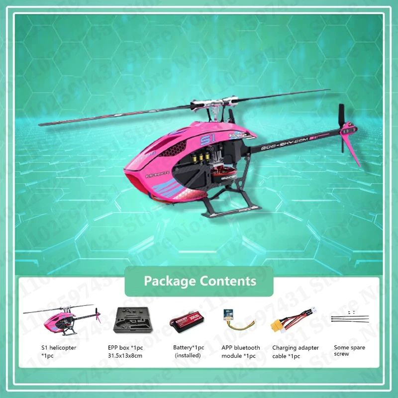 thumbnail image 1 of Goosky S1 Bnf/Rtf 6ch 3d Stunt Double Motor sin escobillas Motor de accionamiento directo Flybarless Direct-Drive RC Helicopter Juguetes Regalos, 1 of 5
