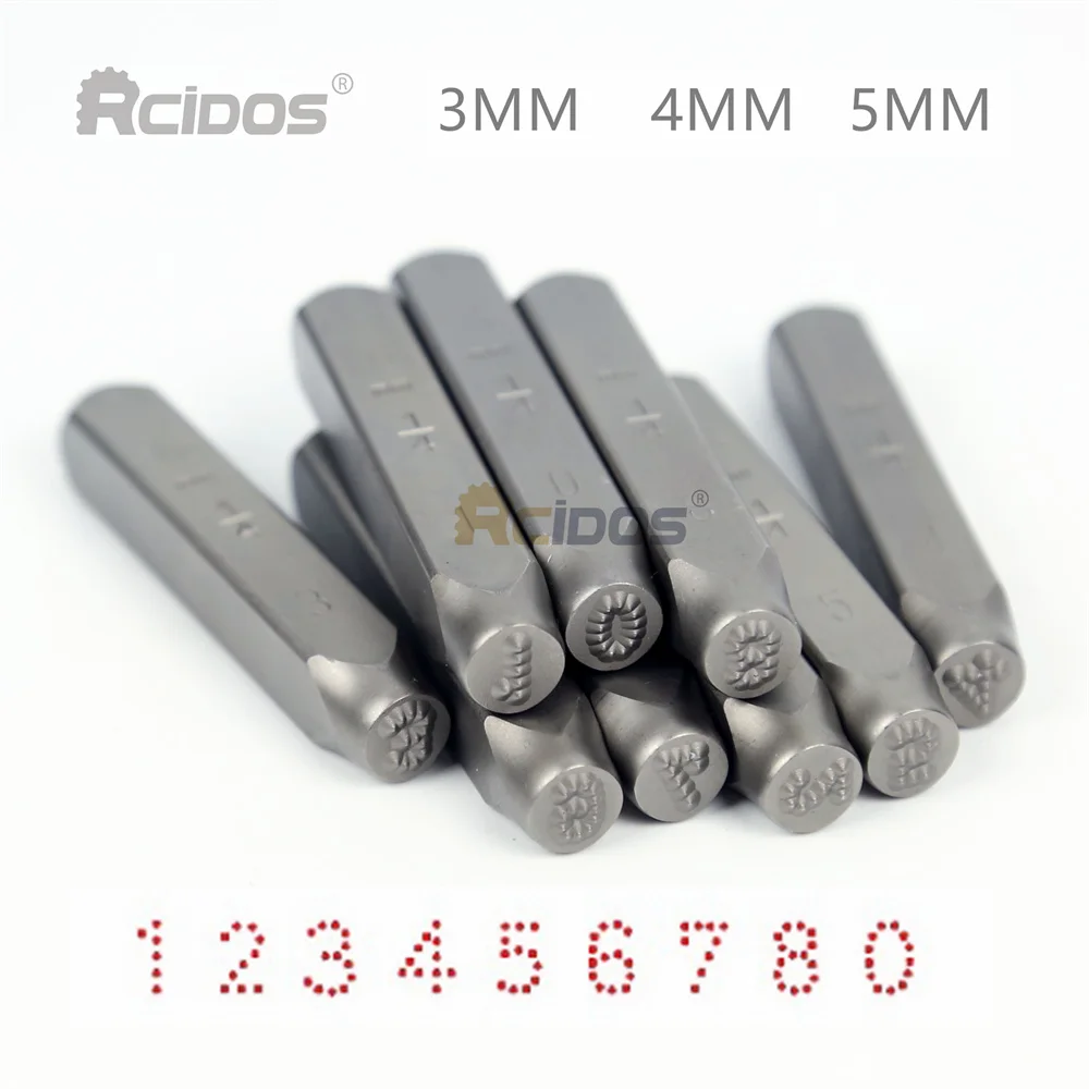 

С буквенным принтом, для детей 3, 4, 5 мм точка штампы, RCIDOS Сталь слово Пробивной штамп/матричный штамп буквы, A-Z & 27 шт./кор.
