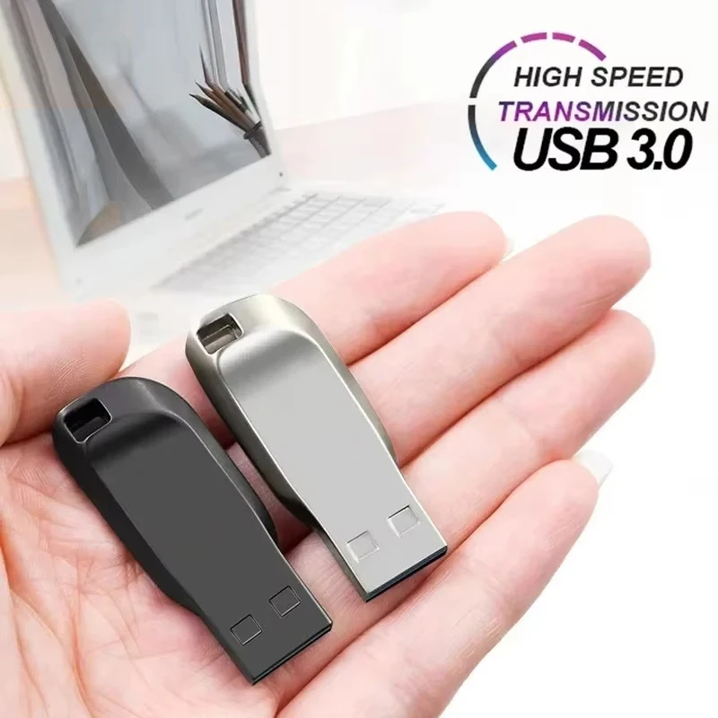 High-Speed Waterproof Metal USB 3.0 Flash Drive (512GB)