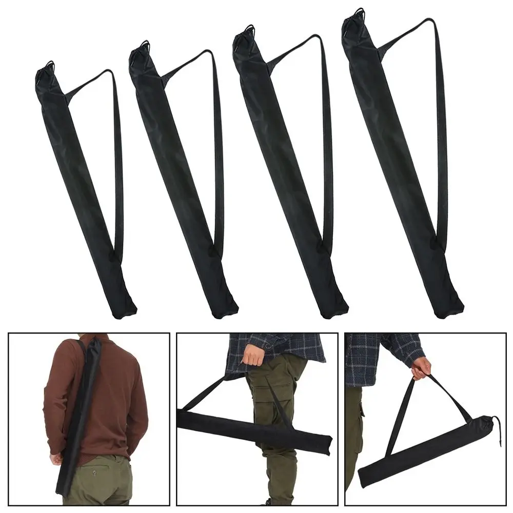 Black Polyester Umbrella Storage Bag Foldable