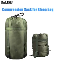 Outdoor Sleeping Bag Compression Sack Clothing Sundries Drawstring Storage Pouch Camping Equipment( Sleeping Bag Not Included 1