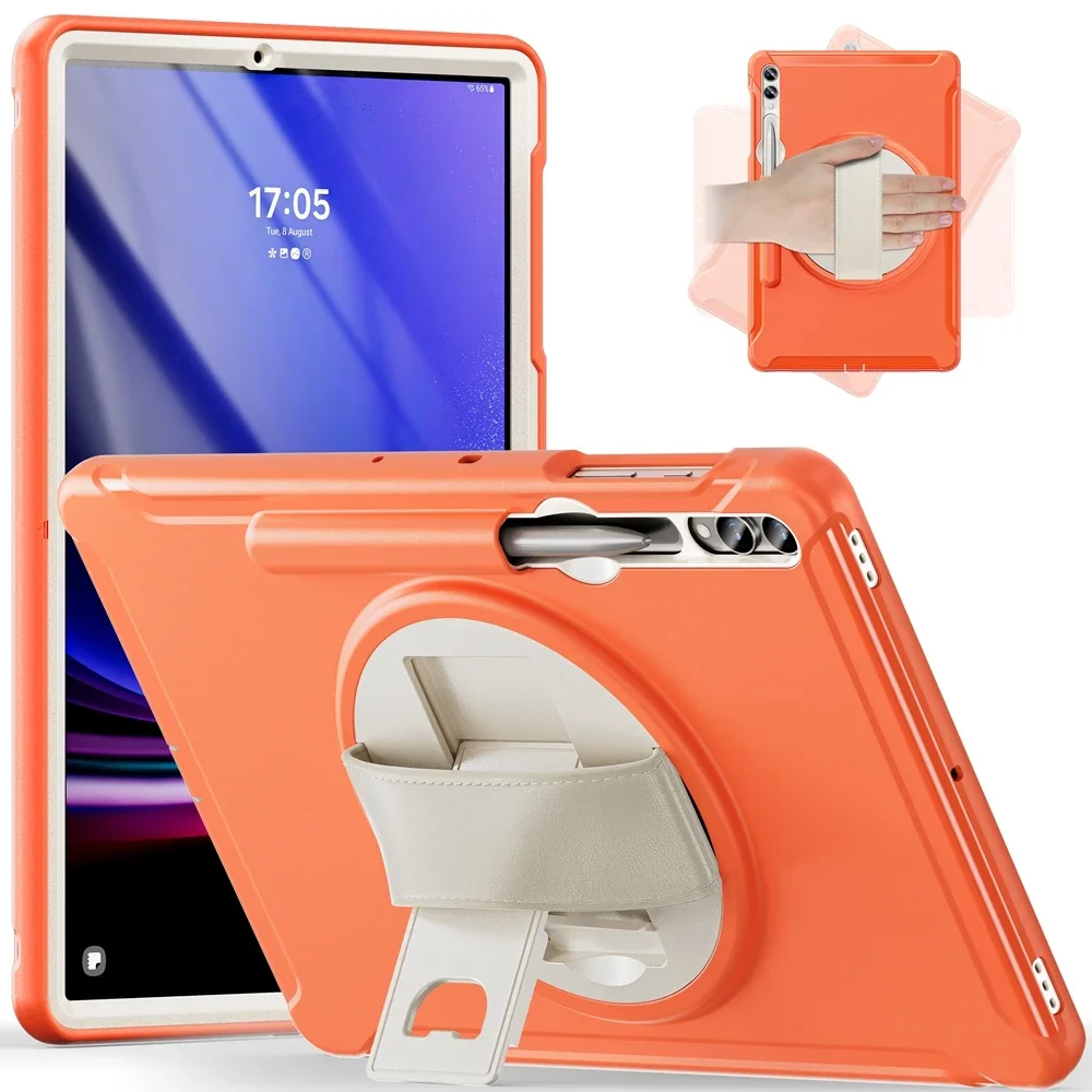 Kids Safe Shockproof Tablet Cover with Hand Strap and Stand - 12.4 inch
