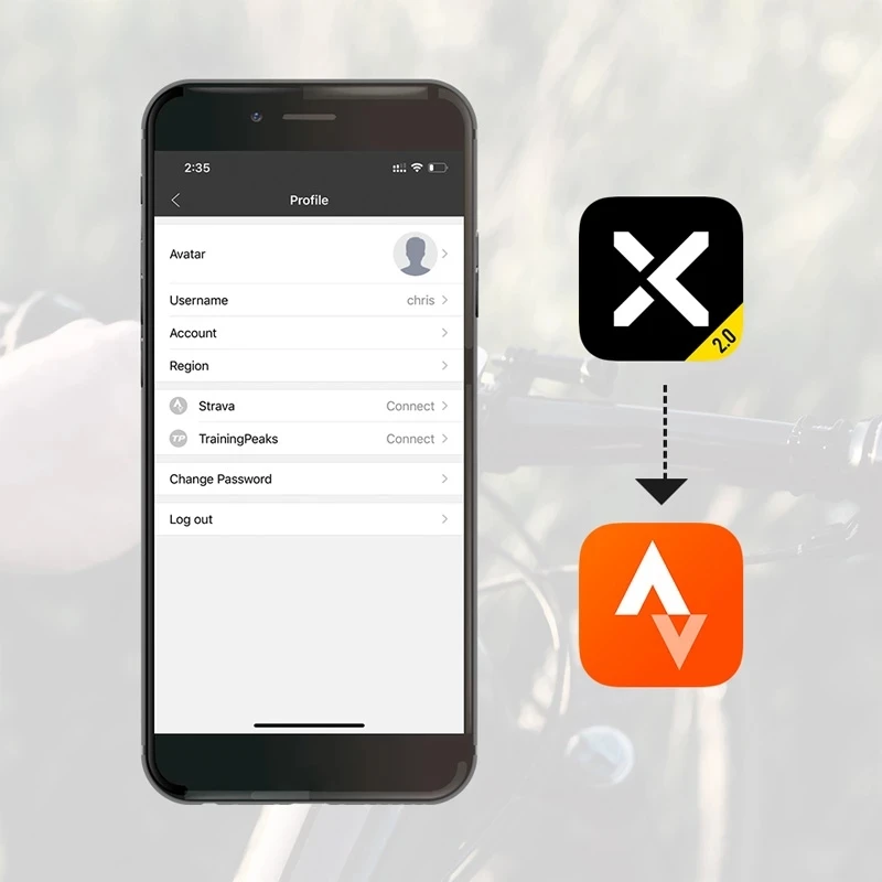 Фото Компьютер велосипедный XOSS G GPS беспроводной, спидометр, водонепроницаемый, Bluetooth, ANT +, скорость педалирования №5