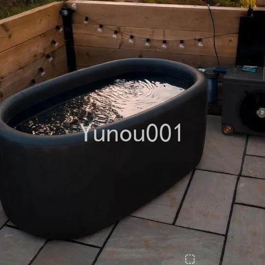 

Ice Bath Insulated and Cold Swappable Double Lcd Bathtub with Inflatable Cover