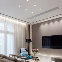 DC 12V LED downlight ceiling light spotlight 3W 7W 9W 12W recessed grille ultra-thin downlight round black white - Image 6