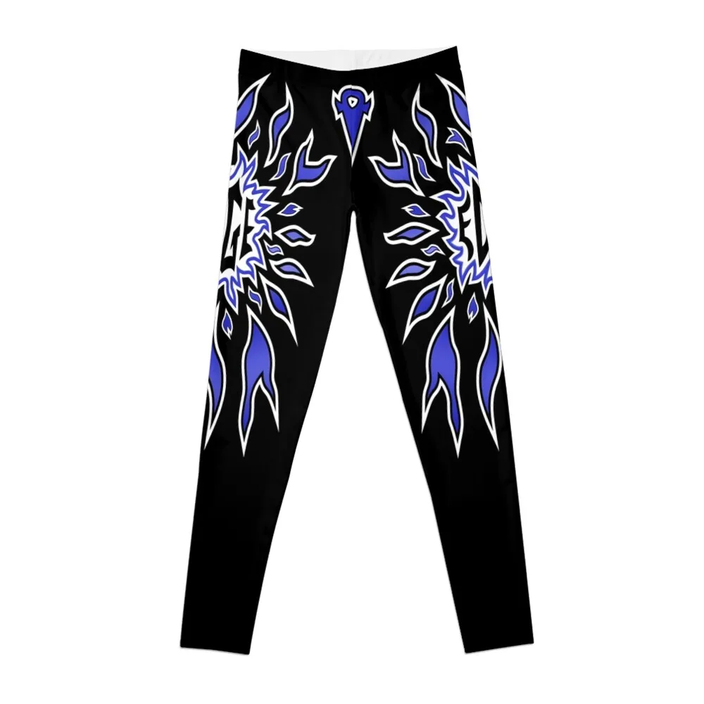 

You Think You Know Me Black/Blue SSeries "02 Leggings sportswear for gym push up legging Women's pants Womens Leggings