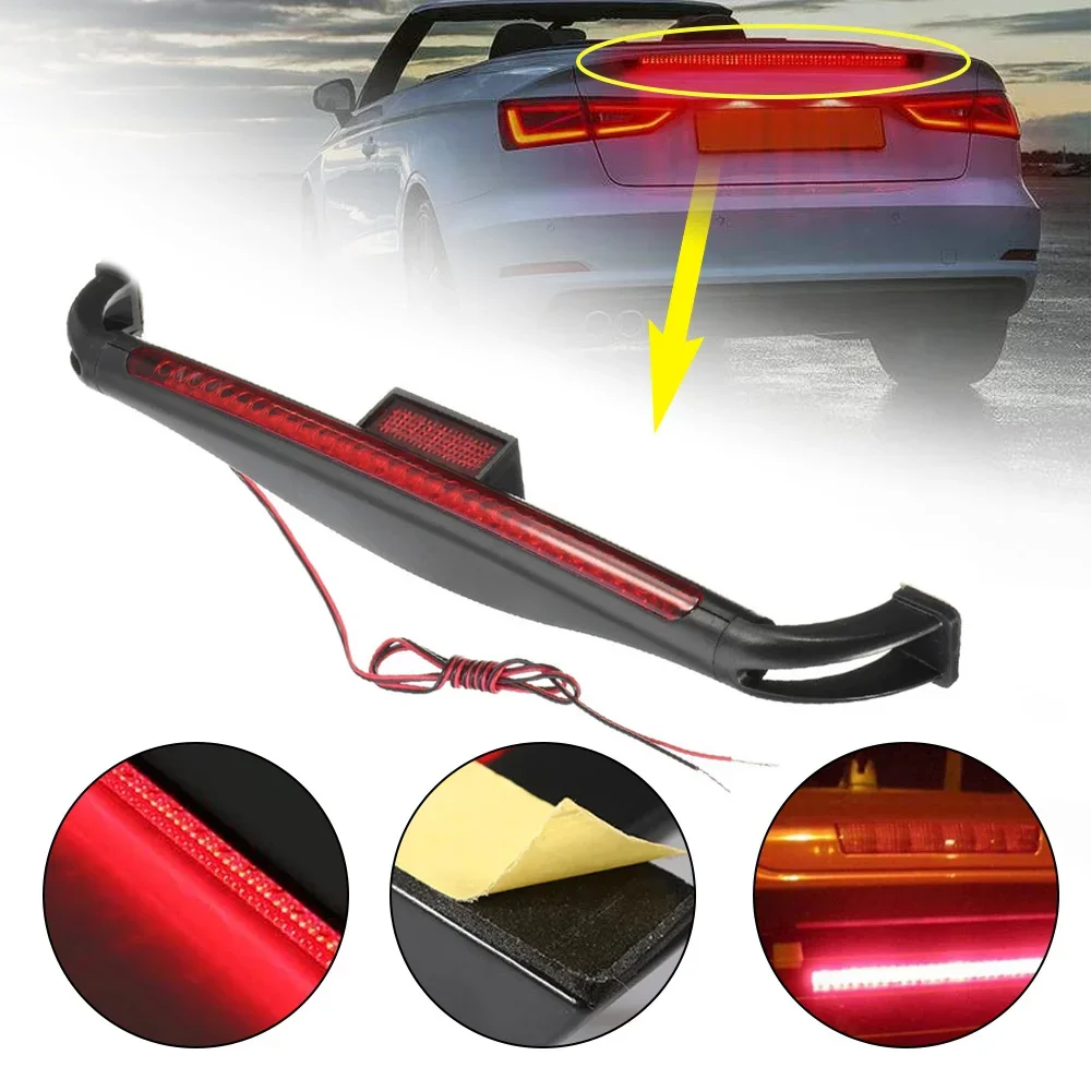 Luce Terza Stop A LED 28 Luci - Barra Rossa 13,6 Pollici Per Auto, Camion E SUV - Foto 14