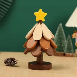 Tree - Themed Solid Wood Dining Table Insulation Mat - Creative and Personalized Home Decor Gift - L (Star)