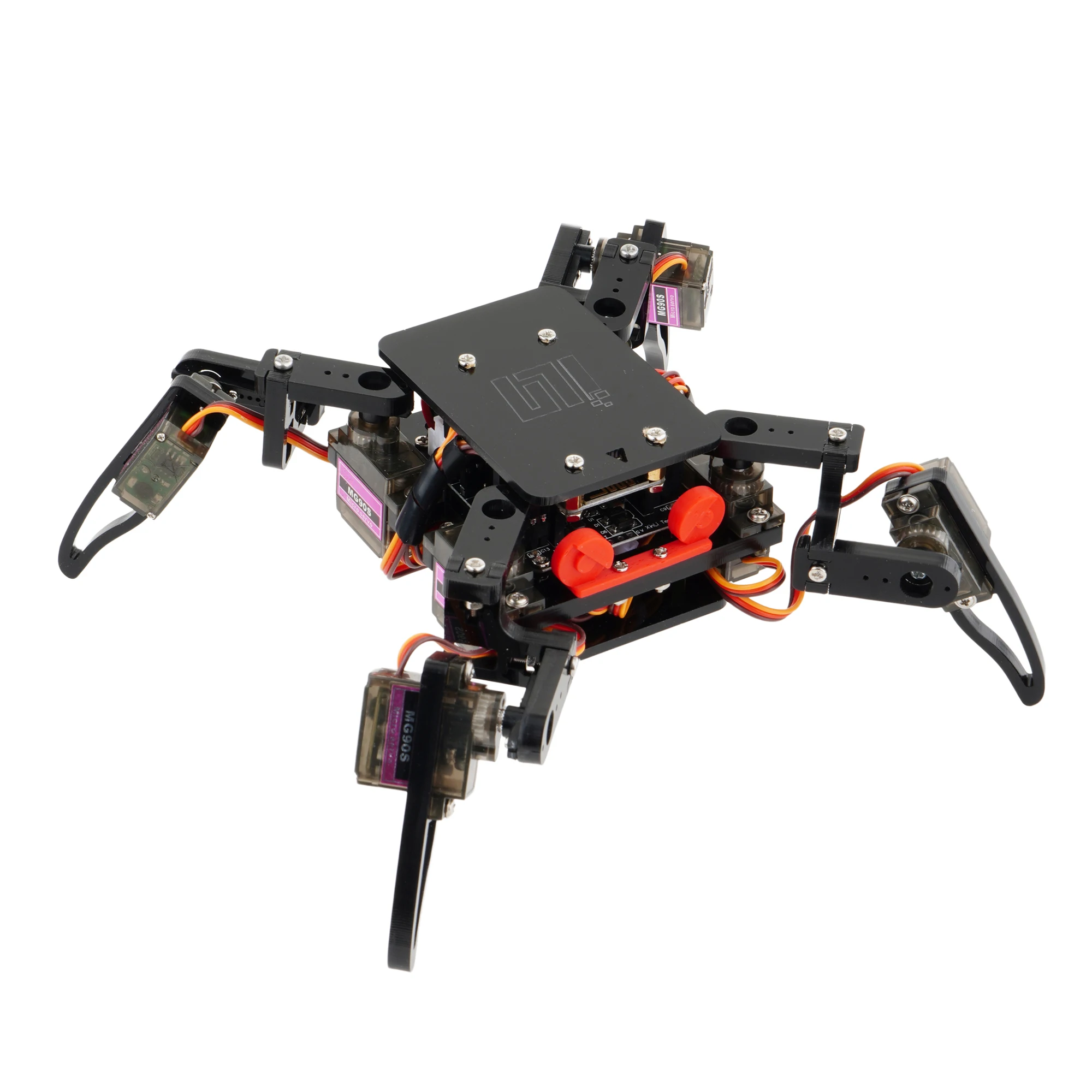 Bionic Quadruped Spider Vector Robot Kit For Arduino, Assembling Stem ...