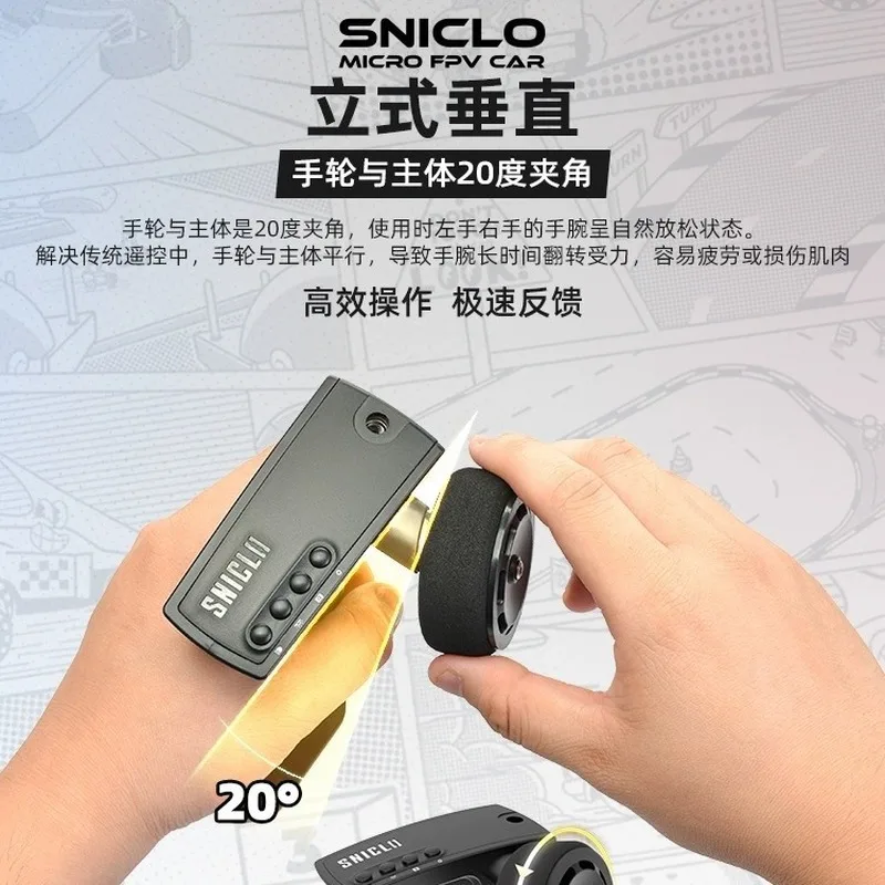 Sniclo Wireless Fpv Remote Control Car 1/100 First Perspective Fun Racing Car Birthday Gift Toy Boy Kcar Fun Remote Control Car 4
