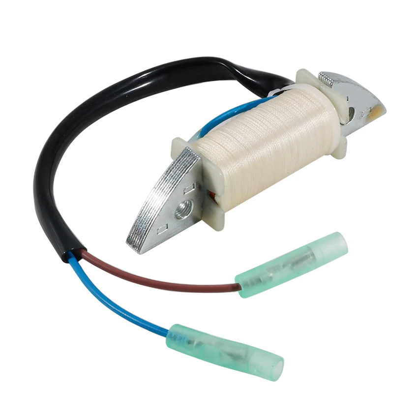 오토바이 엔진 점화 마그네토 고정자 코일 OEM:6B4-85520-00 Yamaha 9.9HP E9.9D MHS/L 및 15HP E15D MHS/L/XL 2003에 적합