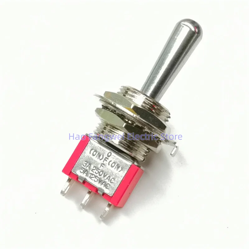 Interruttori Levetta 5 Interruttori A Levetta SPDT On-On - 3 PIN Per Circuiti Elettrici, Acciaio Interruttore 3 PIN - Foto 6