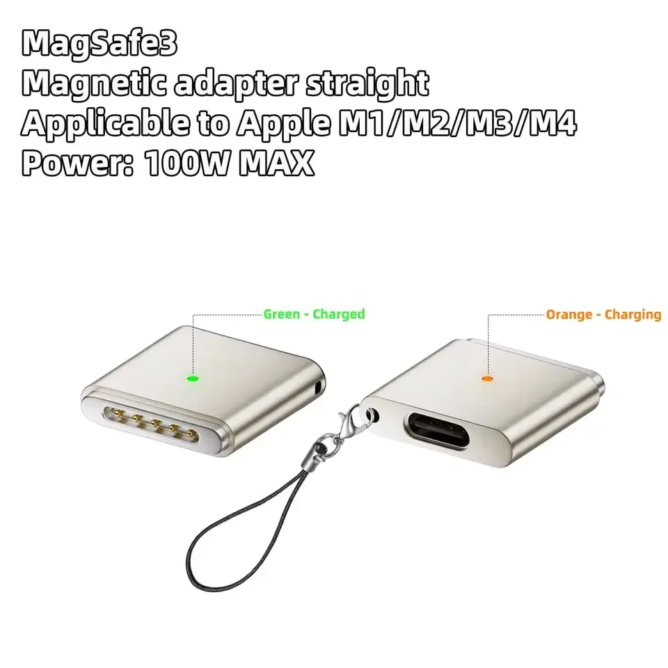 ตัวเลือกสินค้า อะแดปเตอร์ชาร์จ MacBook 100W ชาร์จเร็ว พร้อมแม่เหล็ก
