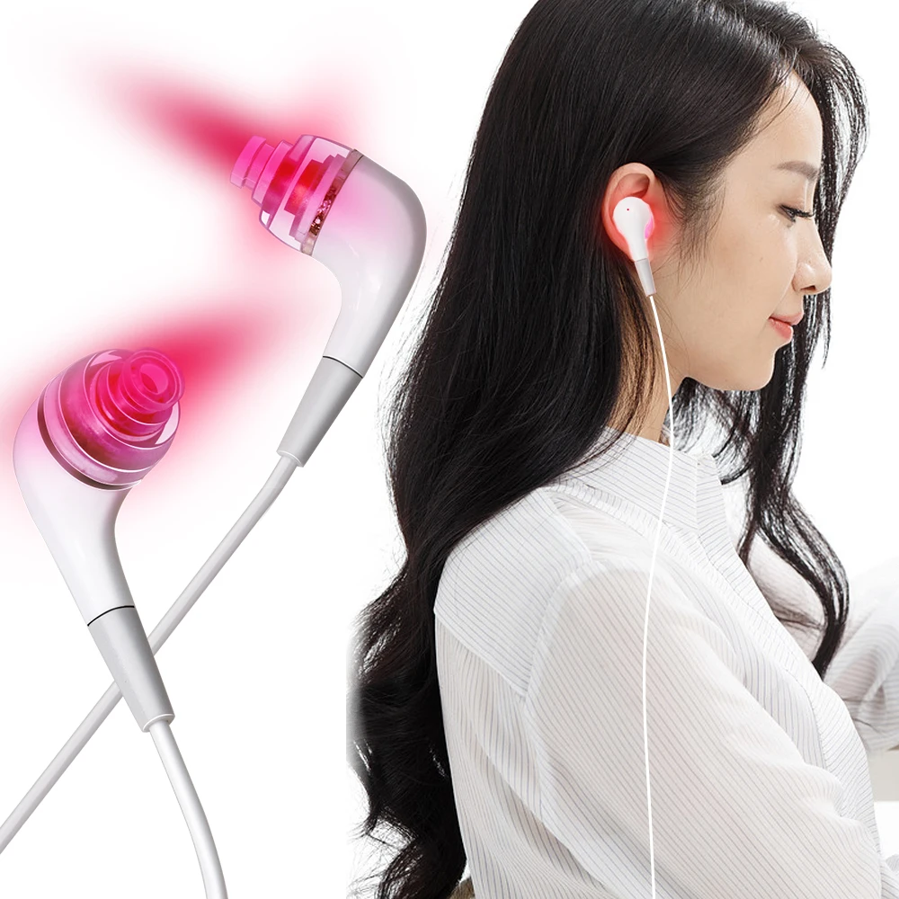650nm Tinnitus Laser Therapy LLLT for Ear Menieres Syndrome Otitis Treatment Nasal Congestion Atrophic Rhinitis Sinusitis