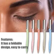 

Eyebrow Lip Trimmer Blade Shaver Knife Hair Remover Shaping Perfect Tool Randomly Makeup Eyebrows Color Shipped New