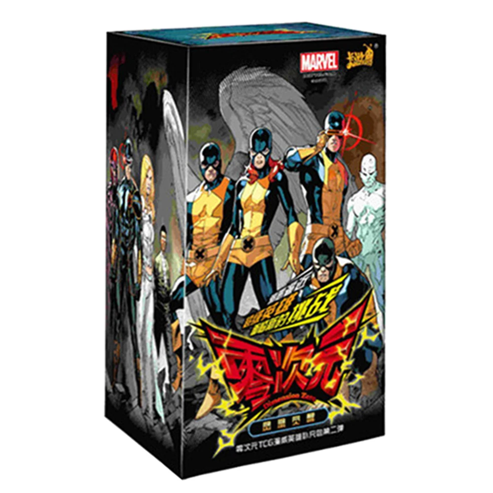 

Dimension Zero TCG Cards Marvel Hero Battle Trading Card Game Collectibles Anime Flash Gold Card Table Toy for Kid Birthday Gift