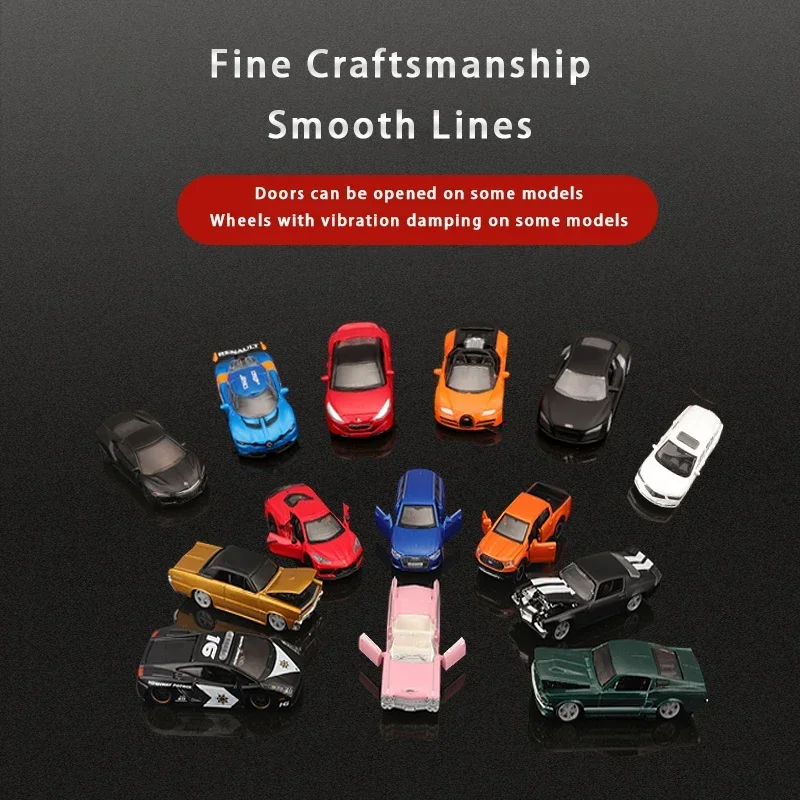 Bburago 1:64 Porsche 911 Gt lamborghini Ferrari 1959 Cadillac Miniature Alloy Diecast Vehicle Cars Model Collection Toy Gifts 2