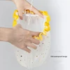 Fhower Cap Thickened Waterproof Reusable Transparent Starry Sky Design Double-layer Shower Cap Home Bathroom Shower Cap 2