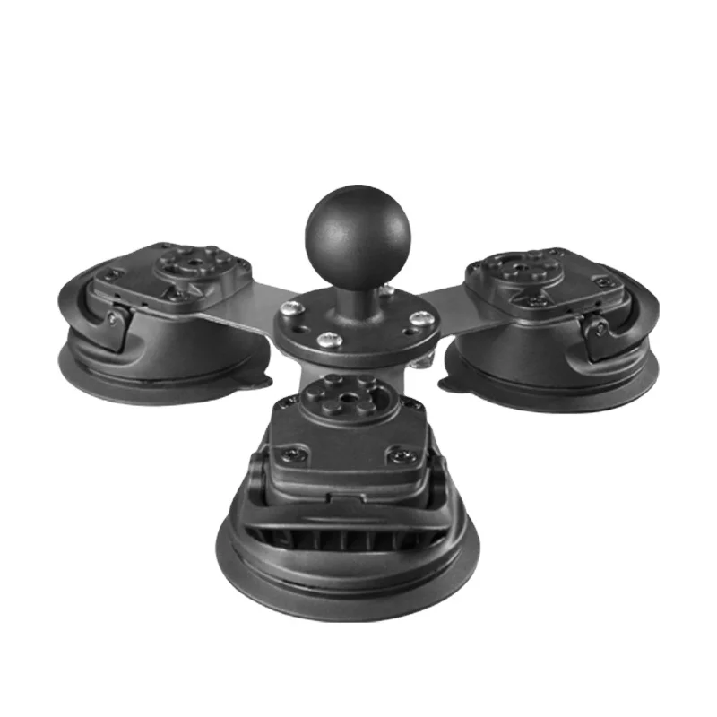 

Triple Suction Cup Windshield Bracket Dash Phone Window Mount Suction Cup base car phone holder VIN-C-016