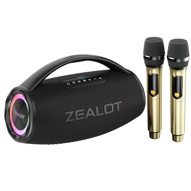 ZEALOT-S97M Bluetooth Speaker with Wireless Microphone
