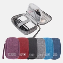 

Portable Cable Bag Organizer Wires Charger Digital Usb Gadget Electronic Earphone Case Zipper Storage Pouch Accessories Travel