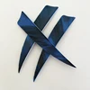 50pcs 4 Inch Left Wings Turkey Feathers Arrow Fletching Camo Color Archery Hunting Arrow Accessories Shield Cut 4