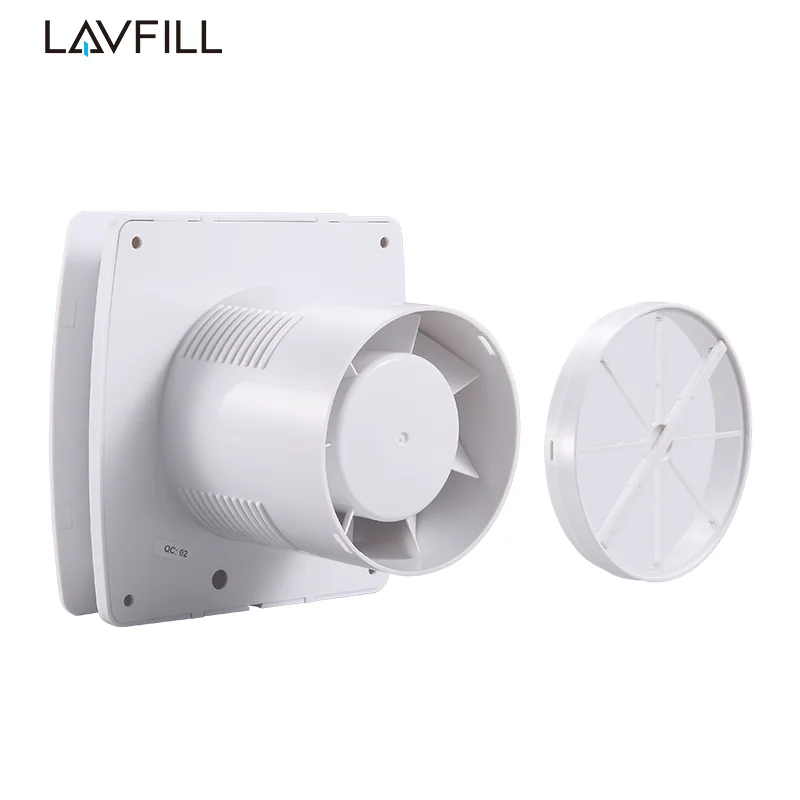 230V 4" 100mm Timer Humidistat Smart  Shower Toilet  Bathroom Extractor Exhaust Fan Ventilator with Humidity Sensor 3
