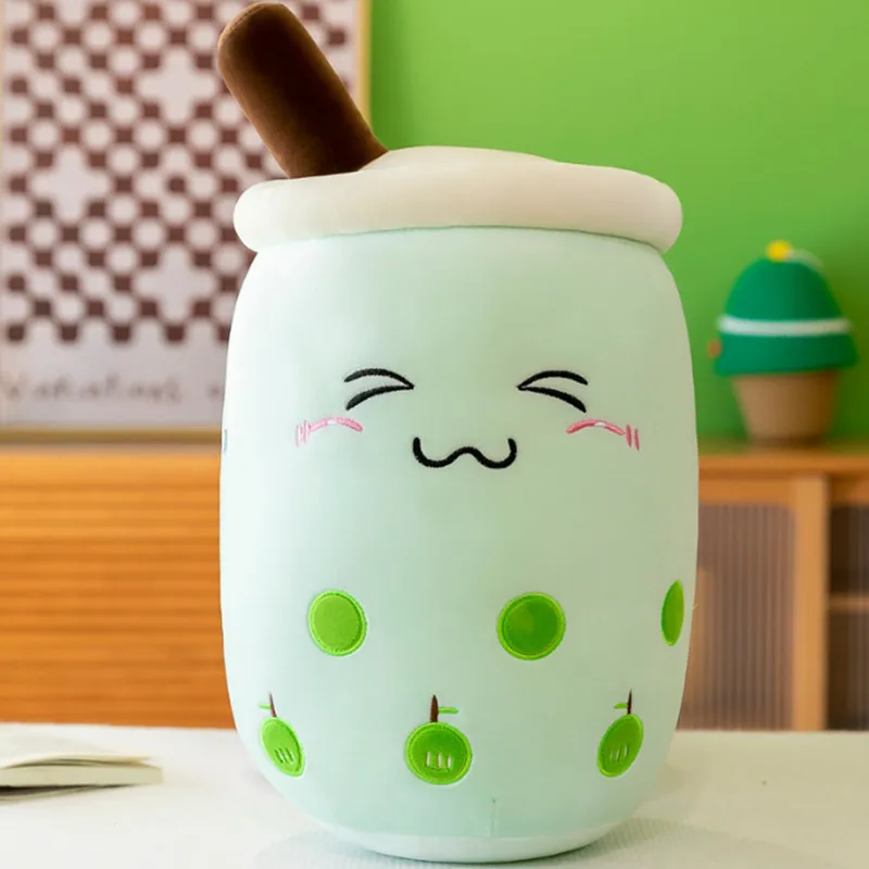 thumbnail image 1 of Peluche gigante de té de burbujas de 22 a 70 cm, almohada de Boba de té con leche, helado, frutas, jugo, botella de bebida, accesorio de decoración, regalo, 1 of 5