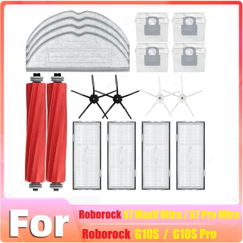 

Запасные детали для Roborock S7 Maxv Ultra/S7 Pro Ultra / G10S/ G10S PRO Robot