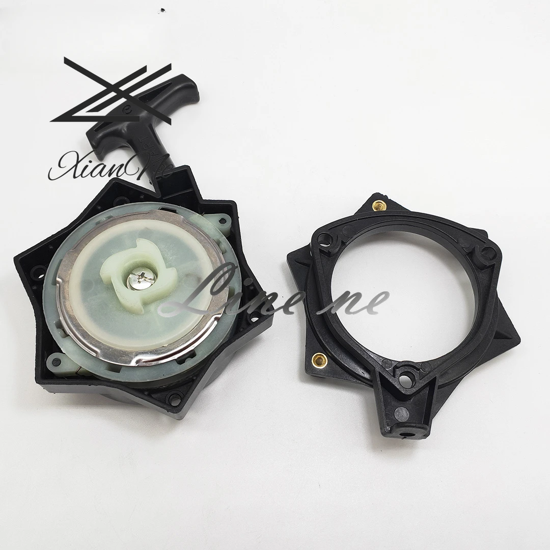 

Отдача легкого стартера TU26 подходит для MITSUBISHI TL26 TL23 25.6CC 767 распылитель легко запустить 4T Натяжной ножной монтаж и крышка Assy 1E43