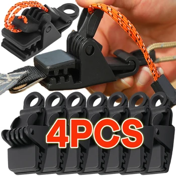 Tent Clips Heavy Duty Windproof Tarp Clamps Locking Awning Holder for Outdoor Camping Canopy Shade Sail Car Cover Pool Fastener