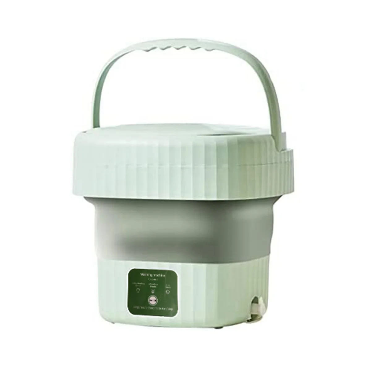 

Portable Folding Washing Machine Household Dormitory Small Mini Automatic Cleaning Folding Mini Washing Machine EU Plug
