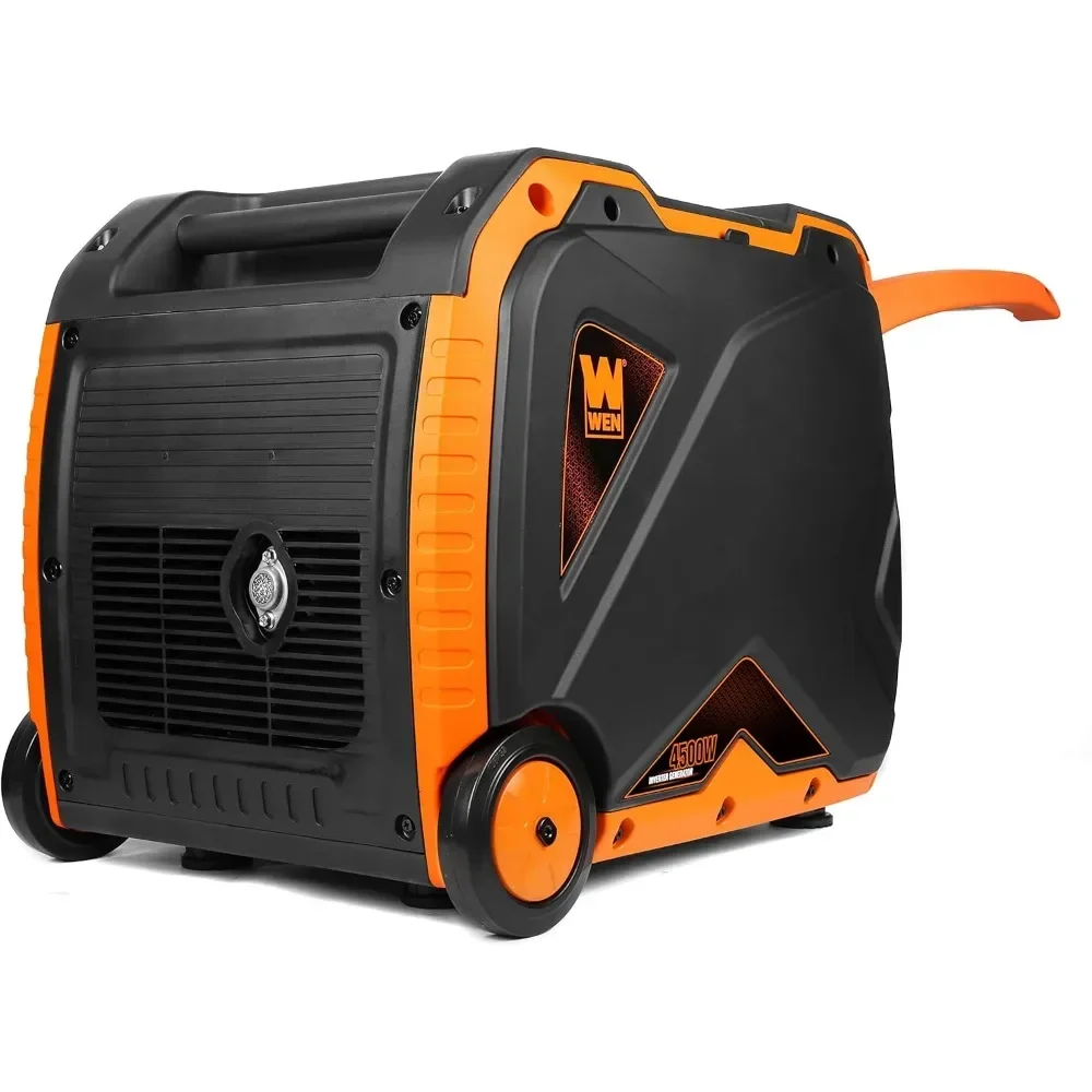 df451i super quiet 4500-watt electric start dual fuel rv-ready portable inverter generator with fuel shut-off