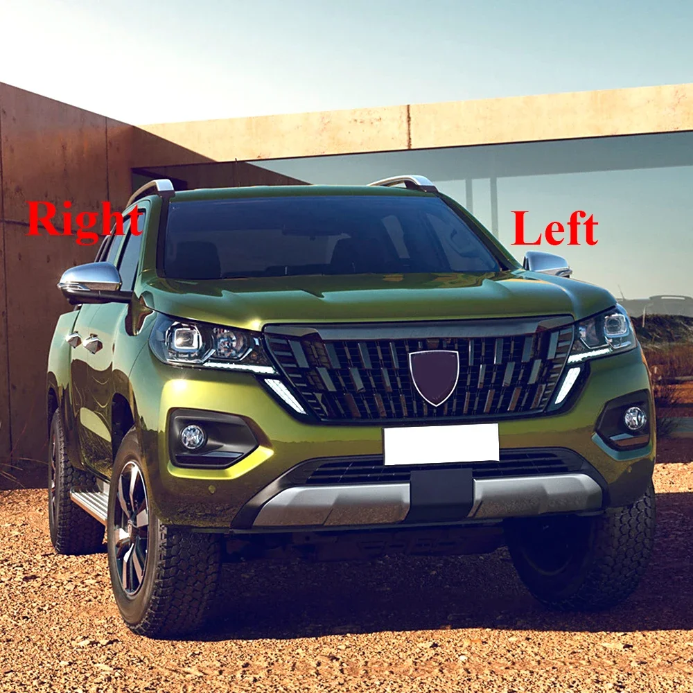Peugeot Landtrek 2020-2025 용 외부 전면 도어 윙 백미러 가열 유리 렌즈